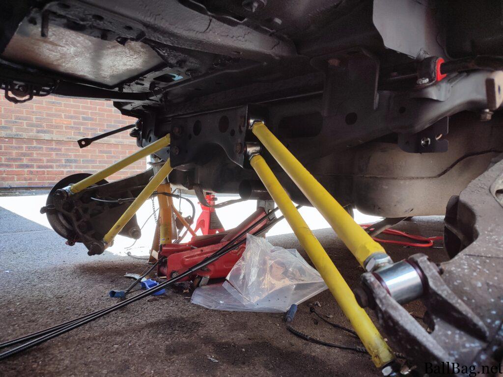 Original Project Silver arms installation