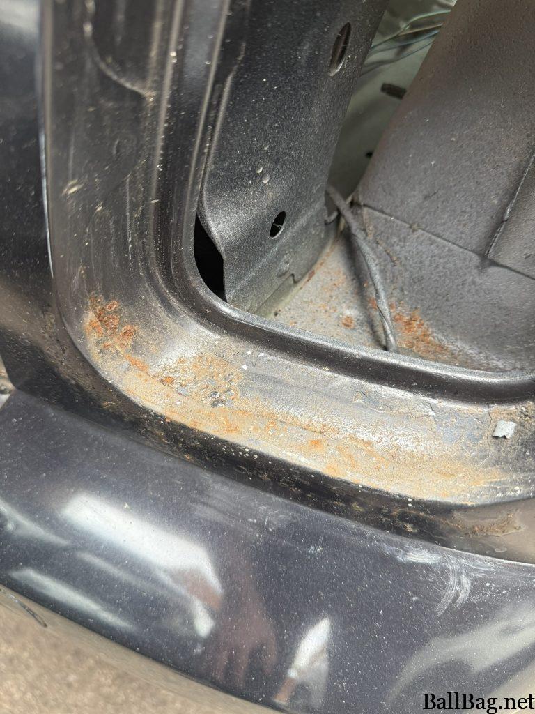 R53 rear light surround with the light removed