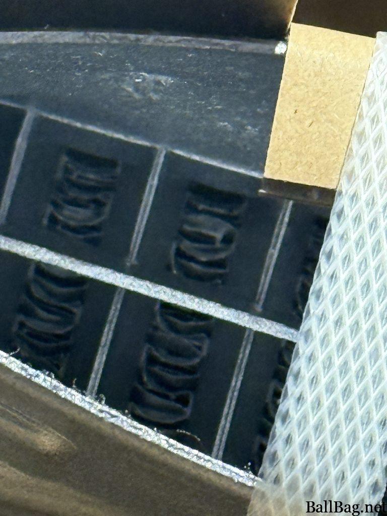 Close-up of swarf debris