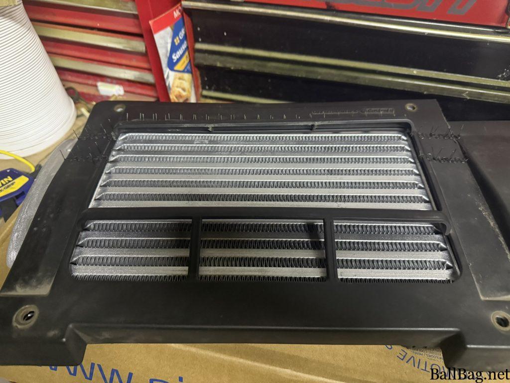 Assembled diverter plate