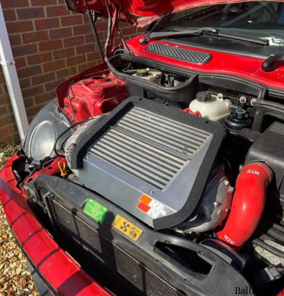 Hobo diverter plate for R53 intercooler