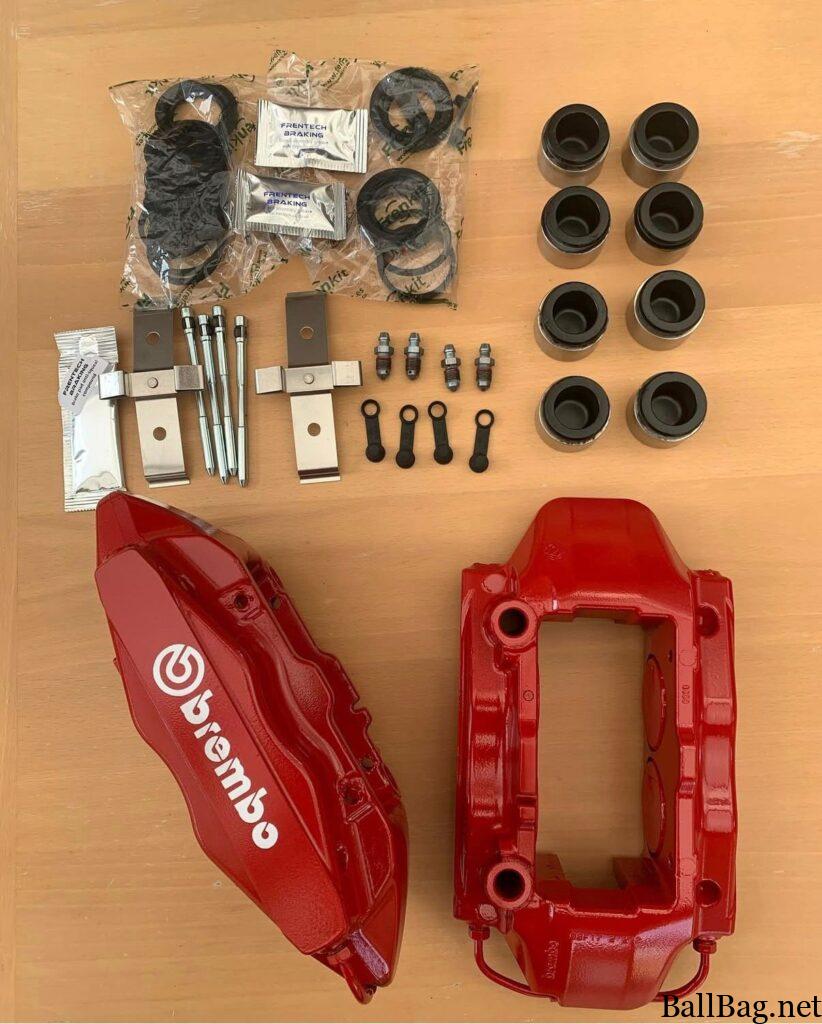 Alfa Romeo 159 Brembo caliper fitted to R53